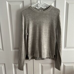Knix Cozzzy Crew Top Gray